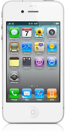 Смартфон APPLE iPhone 4 8GB White - Апатиты