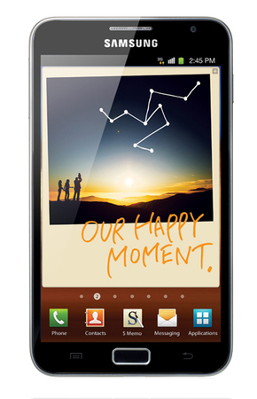 Смартфон Samsung Galaxy Note GT-N7000 Black - Апатиты