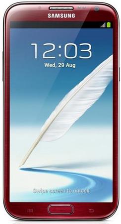 Смартфон Samsung Galaxy Note 2 GT-N7100 Red - Апатиты