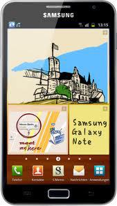 Смартфон Samsung Galaxy Note GT-N7000 Blue - Апатиты