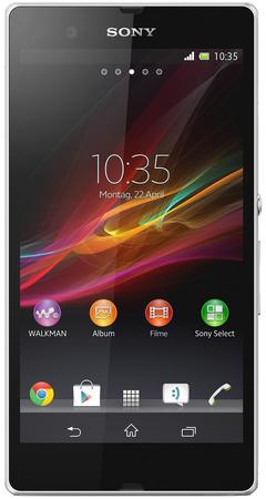 Смартфон Sony Xperia Z White - Апатиты